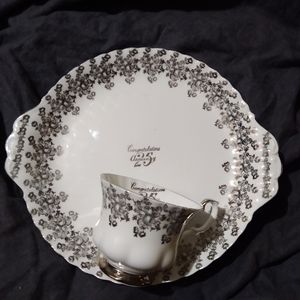 Royal Albert Cake Plate and Cup